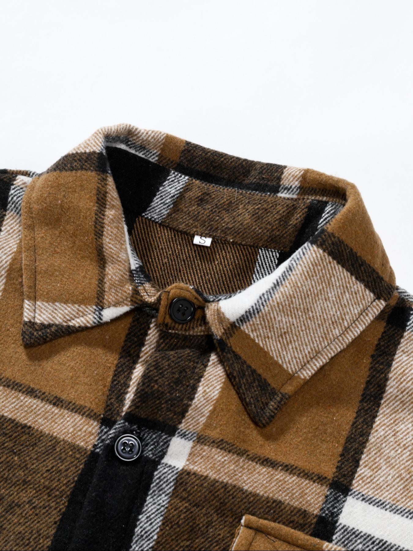 Chemise à carreaux rétro pour  - Flannel Shirt Lined avis et prix